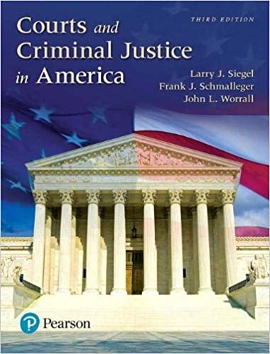 Courts and Criminal Justice in America (3rd Edition)  - Orginal Pdf
